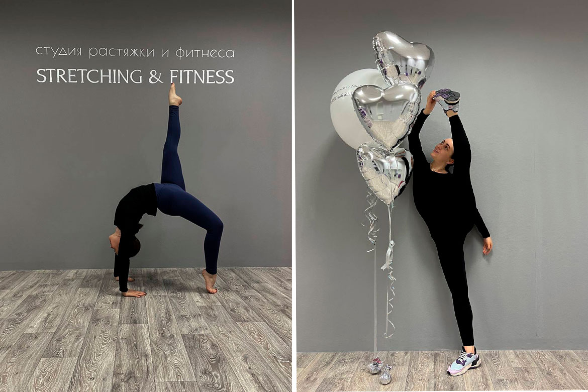 Дарья Старкова в студии S.FIT